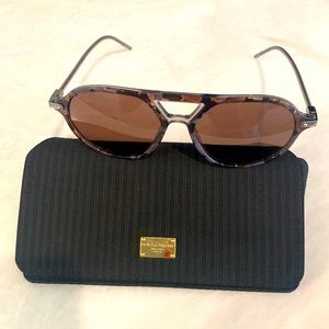 Authentic Dolce & Gabbana sunglasses Aviator Gunmetal